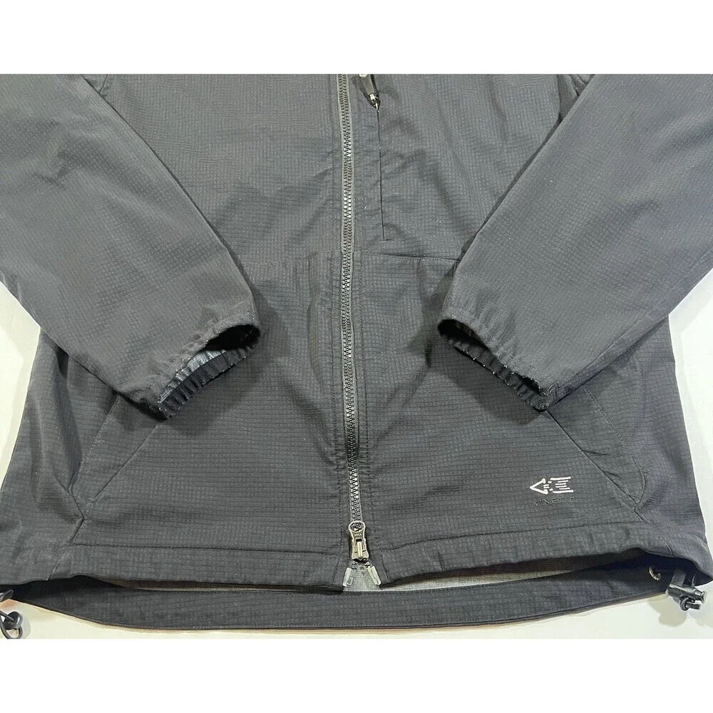 Bonfire Kinetic Black Softshell Lightweight Snowboard Jacket Y2K Men's Medium